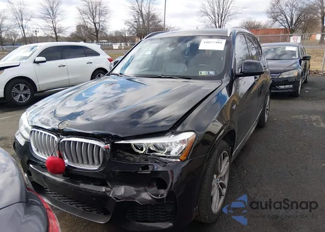 2017 BMW X3 xDrive28I из США, поврежденный, VIN 5UXWX9C53H0T04354